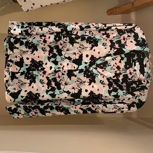 Equipment long sleeve floral blouse xl